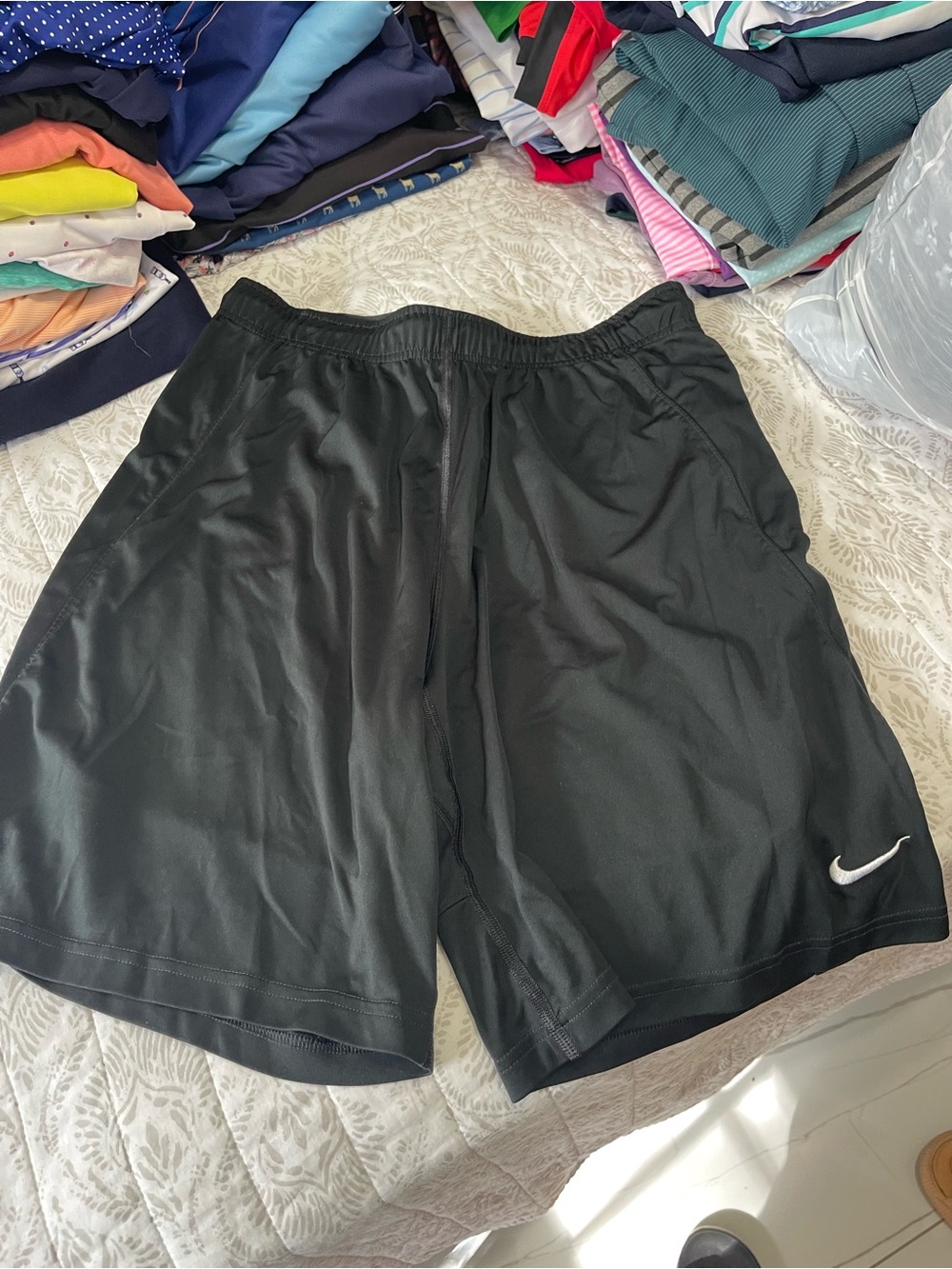 Nike kids Black Athletic Shorts
